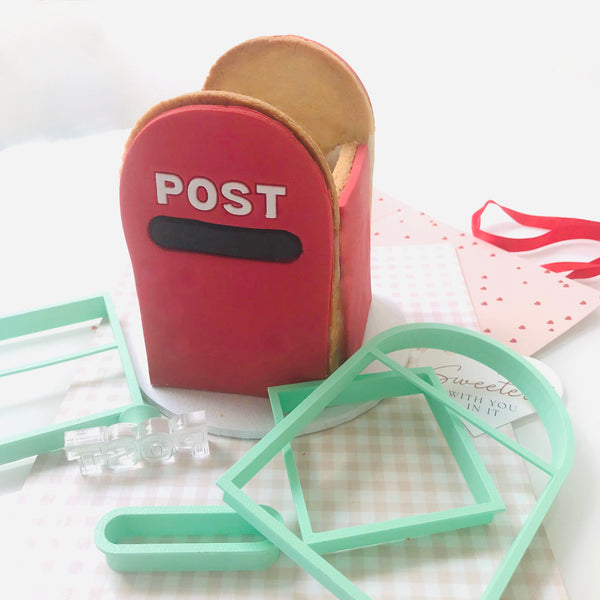 3D Post Box with Post Stamp (SweetP)