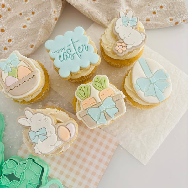 Easter Egg with Bow - Bento Minis Cutter Set (SweetP)