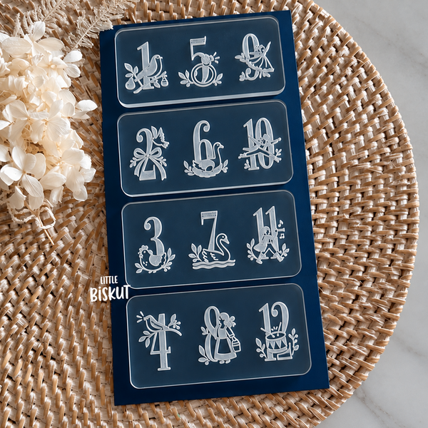 12 Days Of Christmas Set (Little Biskut)