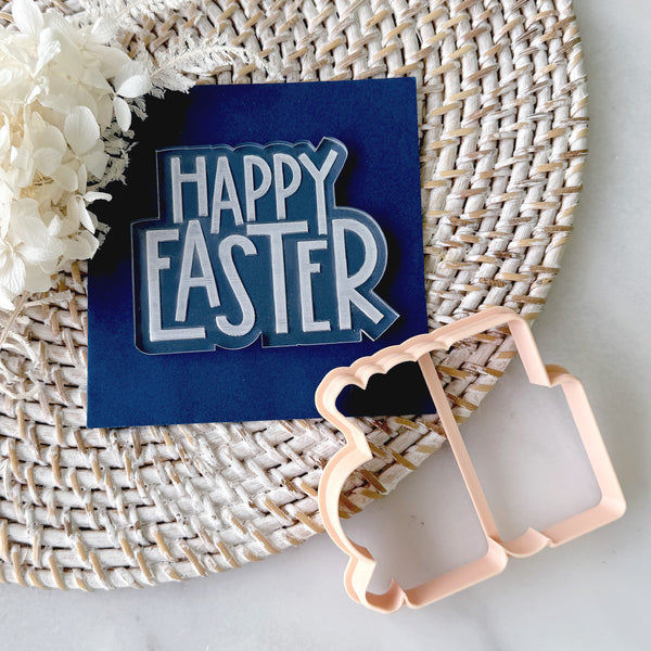 Happy Easter Text Set (Little Biskut)