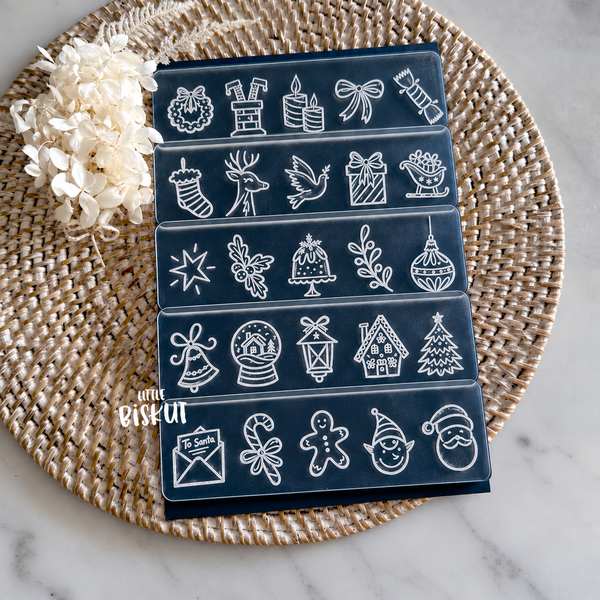 Holly Jolly Advent Set (Little Biskut)