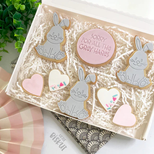 Cute Bunny Cutter & Embosser Set (Little Biskut)