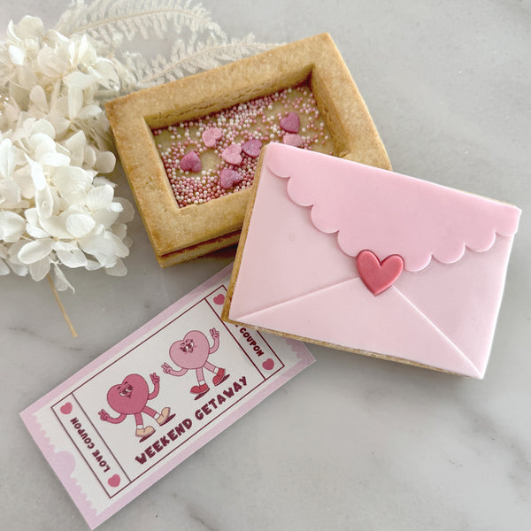 Love Envelope Debosser Set (Little Biskut)