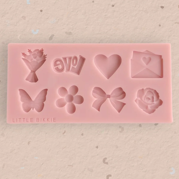 Love Assorted Silicone Mould (Little Bikkie)