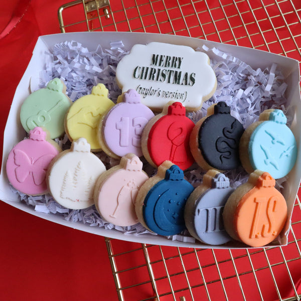 Merry Christmas (Taylor's Version) Cutter & Debosser Set (Little Biskut)