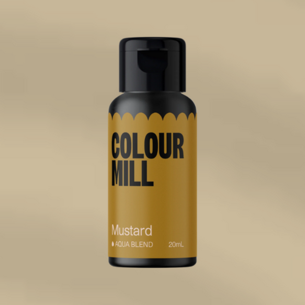 Mustard Aqua Blend Colouring 20ml