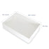 Cookie Box Large Rectangle 10inch x 7inch x 2inch Clear Lid (Single)