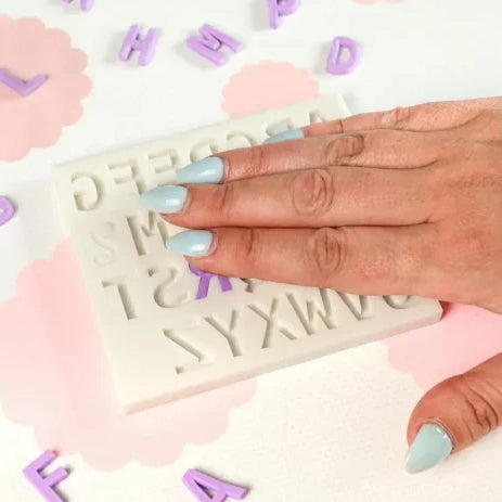 Block Alphabet Upper Case Savvy Shapes Silicone Mould (Savvy Cakes)