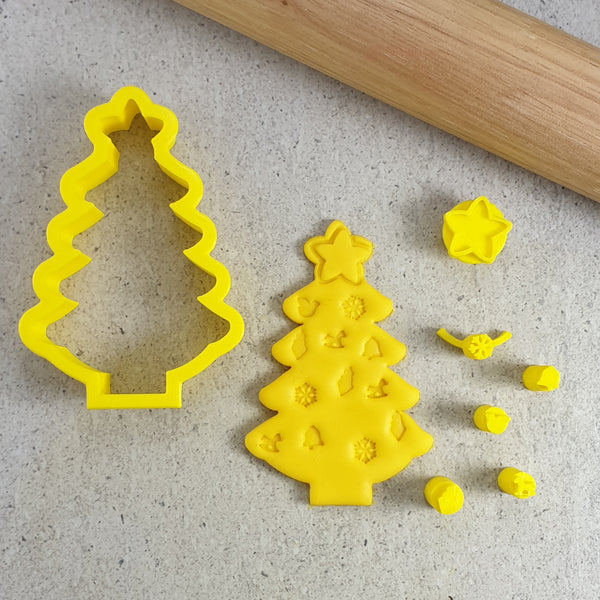 DIY Christmas Tree Cutter & Embosser Set