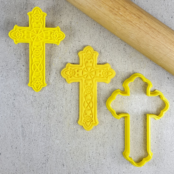 Decorative Cross Embosser and Cutter Set