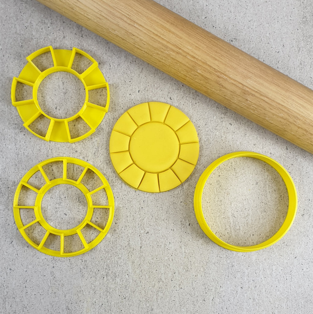 Poker Chip Cutter Set Custom Cookie Cutters