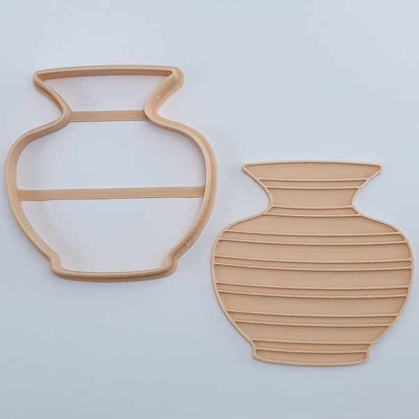 Vase Cutter & Optional Embosser Set (Little Biskut)