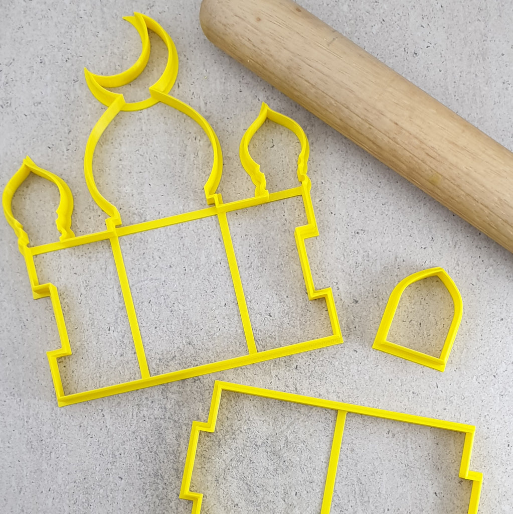 Mosque Interlocking Cutter | Custom Cookie Cutters