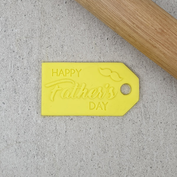 Father's Day Gift Tag Debosser & Cutter Set