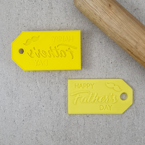 Father's Day Gift Tag Debosser & Cutter Set