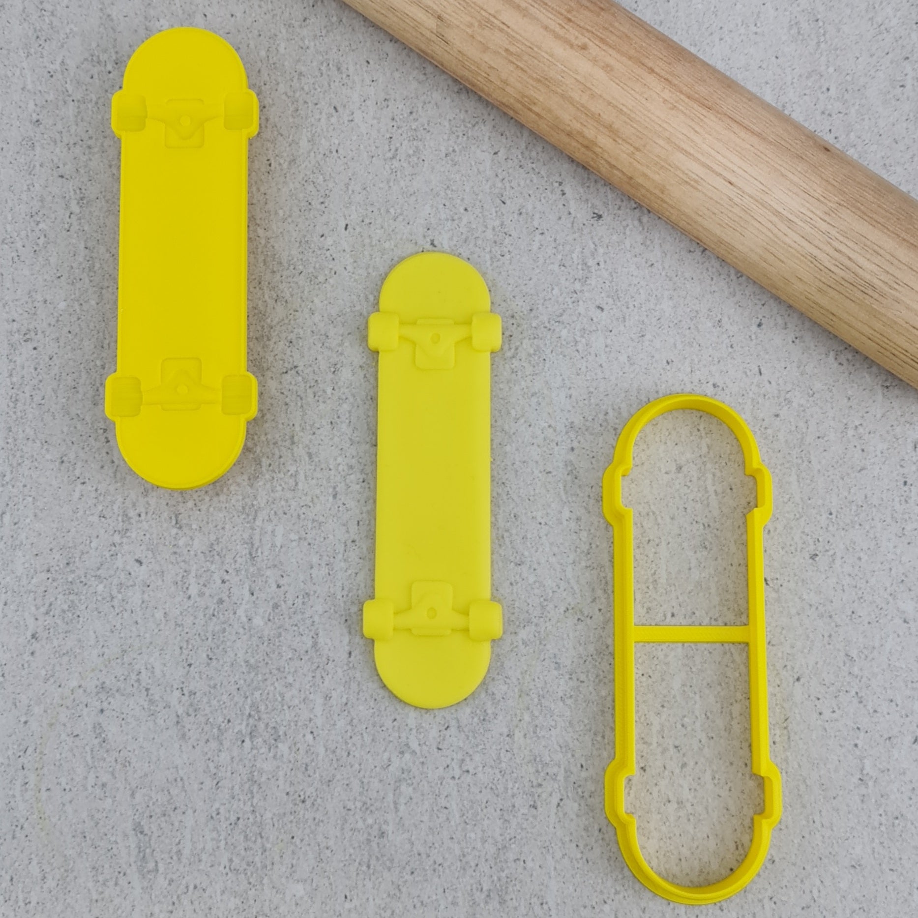 Cutter Skate Store Skateboard Cutter and Debosser Set | Custom Cookie Cutters