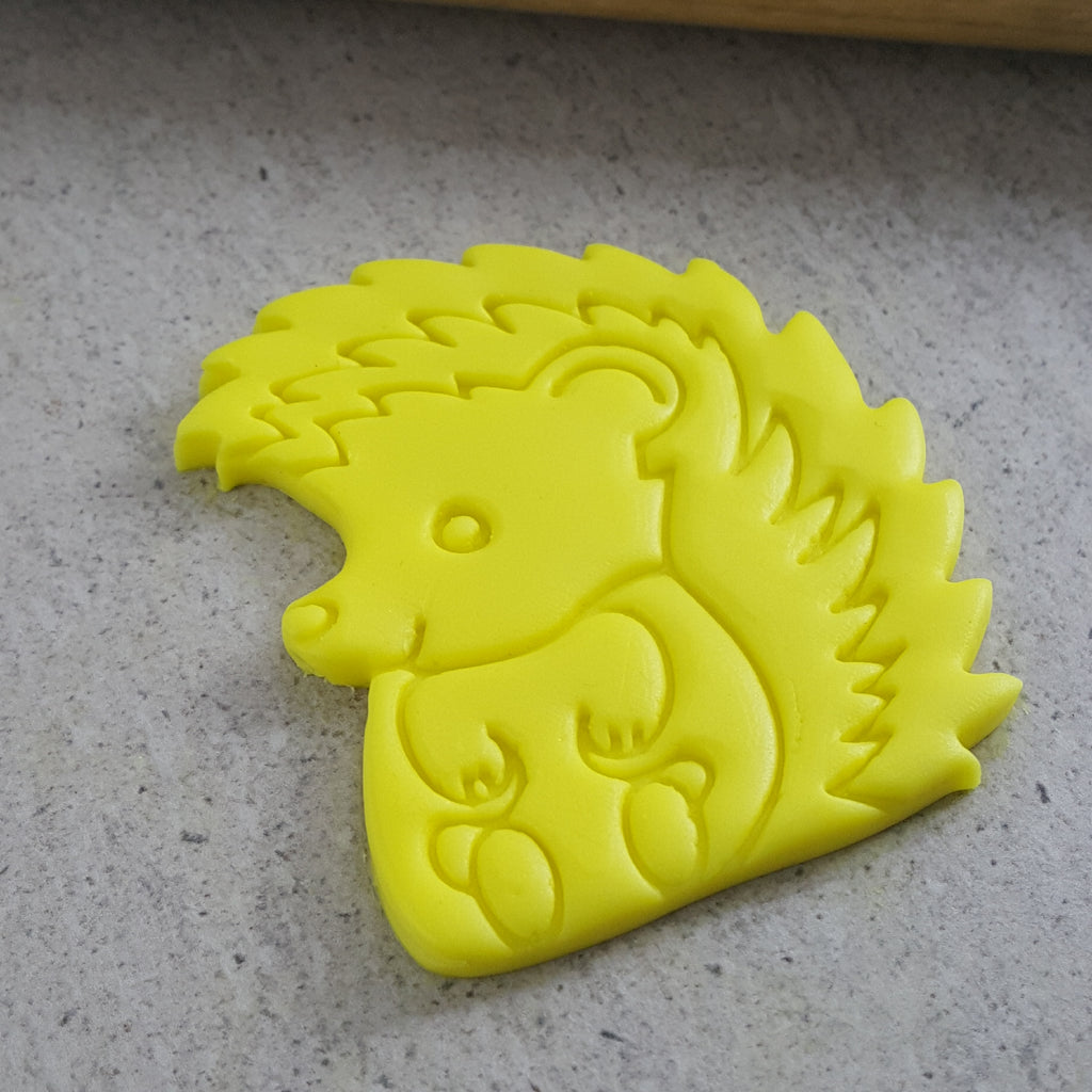 Porcupine Cutter and Embosser Set | Custom Cookie Cutters