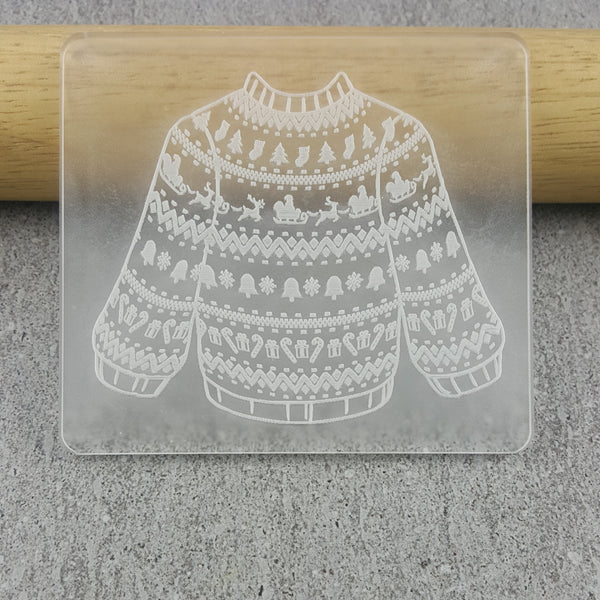 Ugly Sweater Debosser & Cutter Set