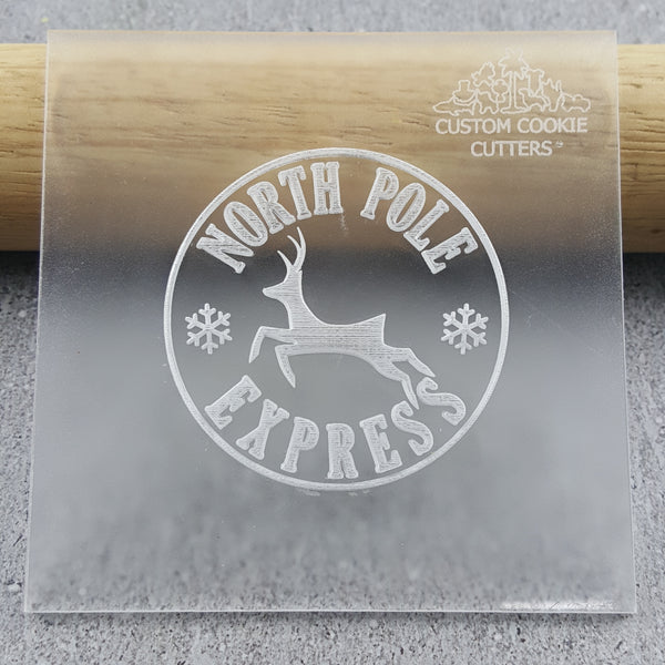 North Pole Express Debosser