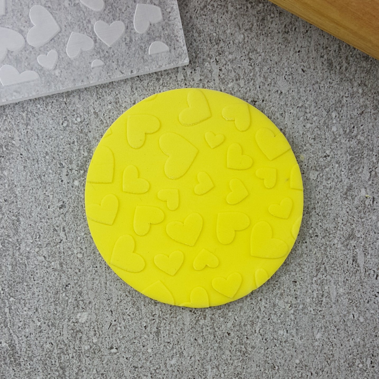 Turning Hearts Plate | Custom Cookie Cutters