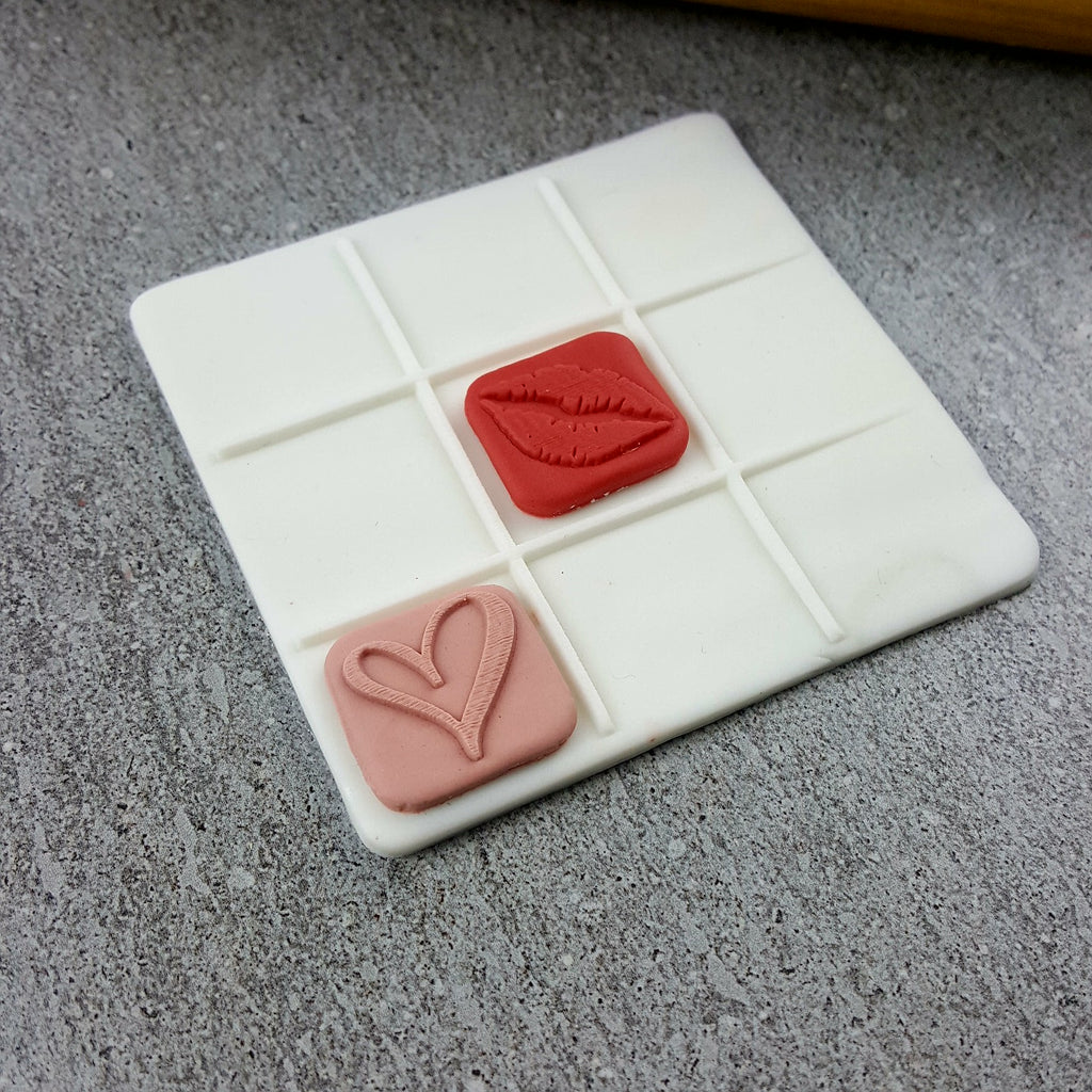 Tic Tac Toe Debosser & Cutter Set | Custom Cookie Cutters