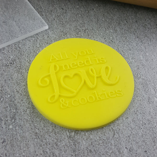All You Need Is Love & Cookies Debosser