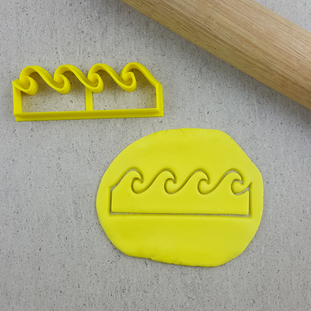 Wave Cutter | Custom Cookie Cutters