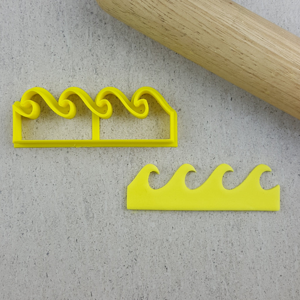 Wave Cutter | Custom Cookie Cutters