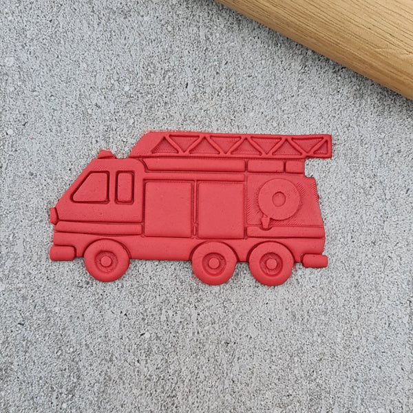 Fire Truck Embosser & Cutter Set