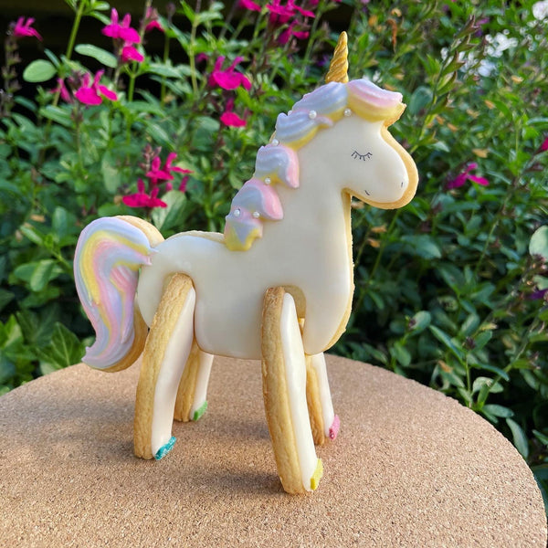 Horse Unicorn 3D Standing Cookie Cutter