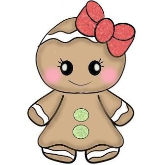 Chubby Gingerbread Girl