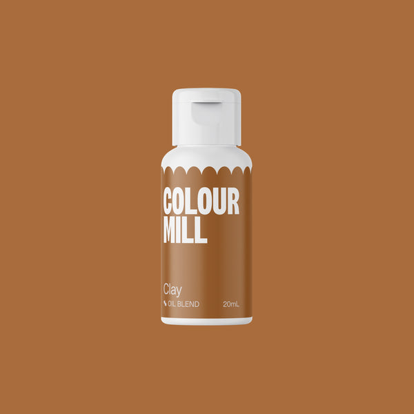 Oil Based Colouring 20ml Clay