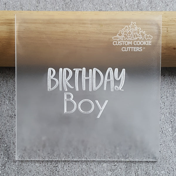 Birthday Boy Debosser