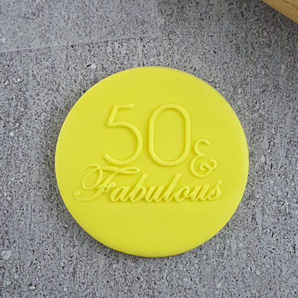 50 & Fabulous Debosser