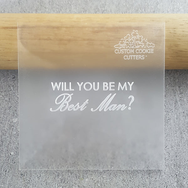 Will You Be My Best Man? Debosser