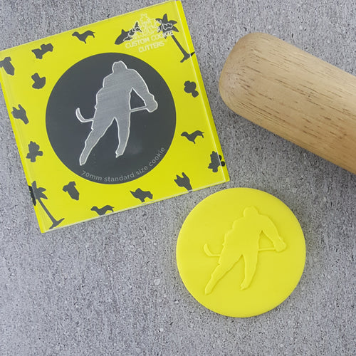 Ice Hockey Player A Debosser