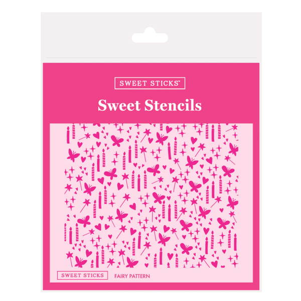 Fairy Pattern Stencil (Sweet Sticks)