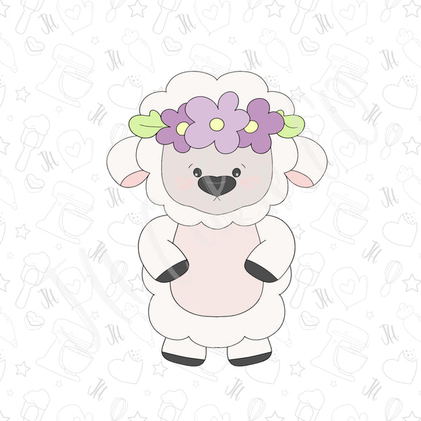 Floral Lamb