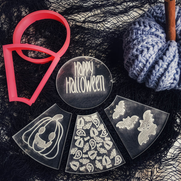 Halloween Platter Cutter & Debosser Set (Bikkie Smalls)