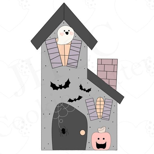 Haunted House & Accessories Set