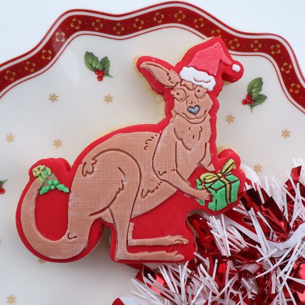 Christmas Kangaroo Debosser & Cutter Set