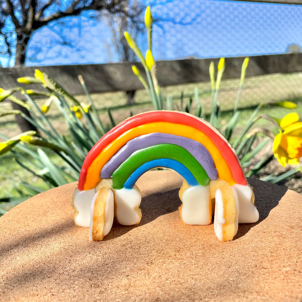 Rainbow 3D Standing Cookie Cutter