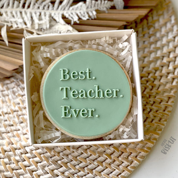 Best. Teacher. Ever. Debosser (Little Biskut Level Up!)