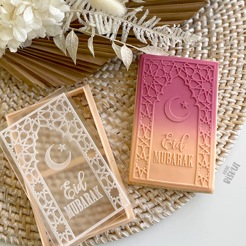 Eid Mubarak Door Cutter & Debosser Set (Little Biskut Level Up!)