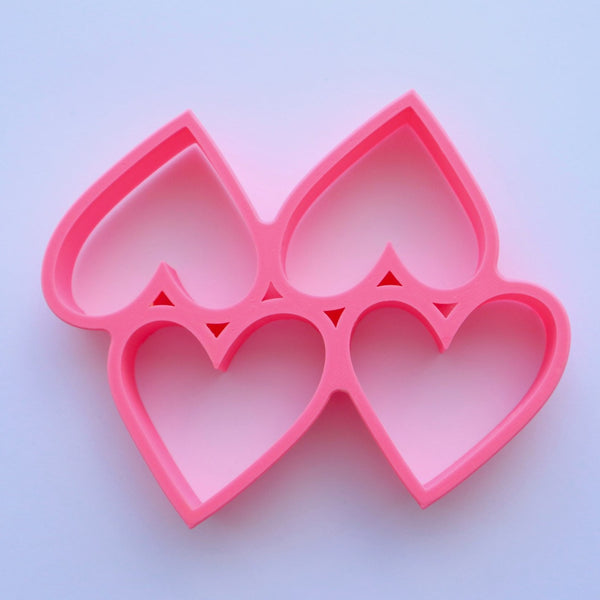 Offset Heart Multi Cutter (Miss Biscuit)