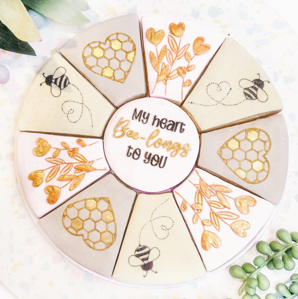 My Heart Bee-Longs To You Platter Cutter & Debosser Set (Bikkie Smalls)