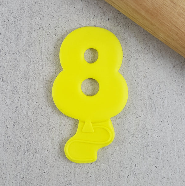 Balloon Number Cutter and 3D Embosser