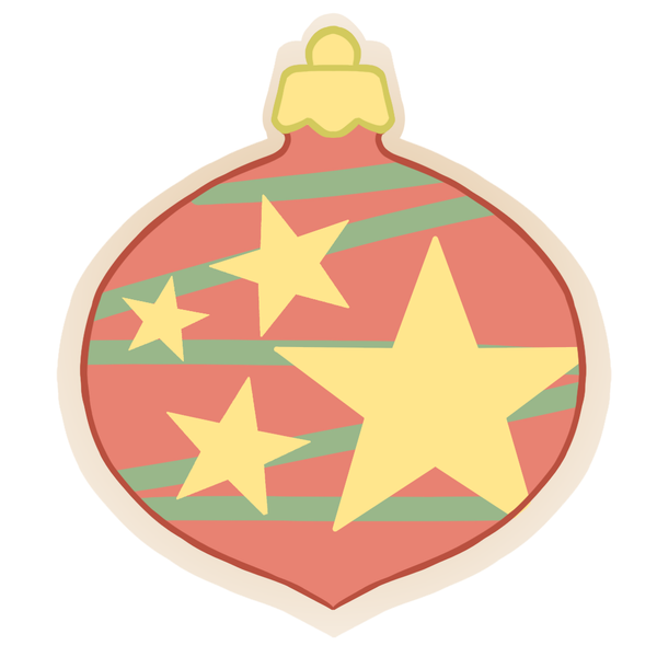 Ornament 2 Cutter (Miss Biscuit)