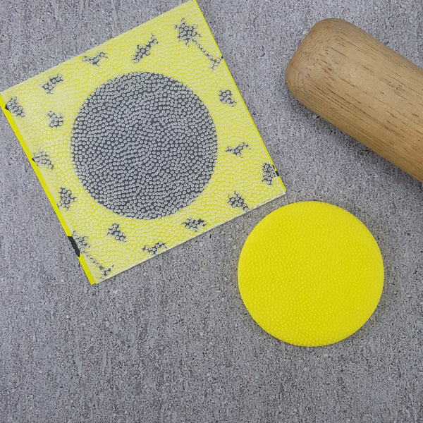 Basketball Dimple Pattern Plate