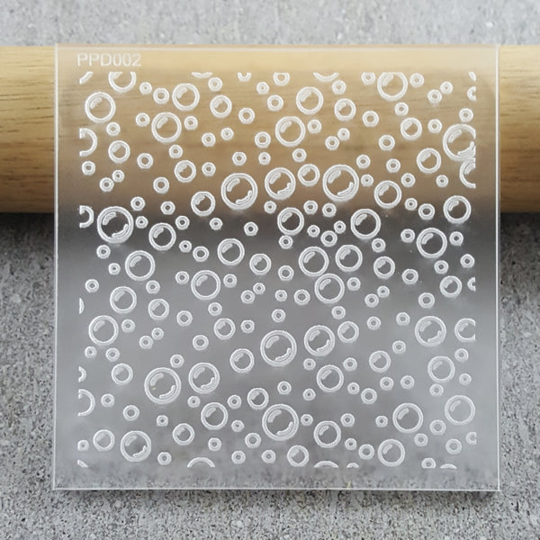 Bubbles Pattern Plate